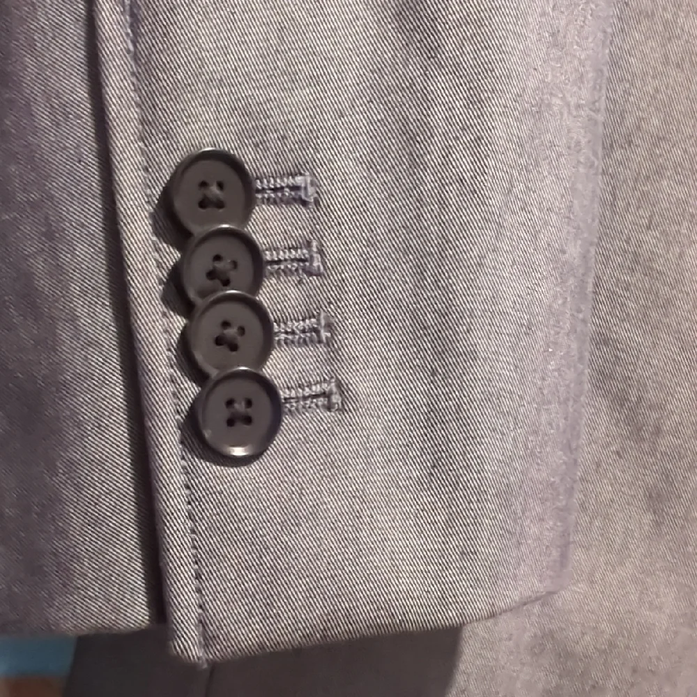 Banana Republic Men's Tailored Fit Blue/Gray Sport Coat 40S - Picture 3 of 11